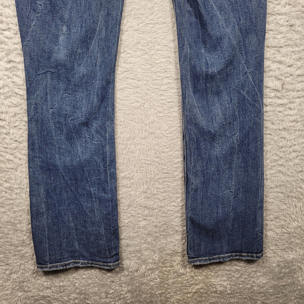 Silver Jeans Co Elyse Slim Boot Womens W30 L31 Blue Distressed Denim - Picture 9 of 13